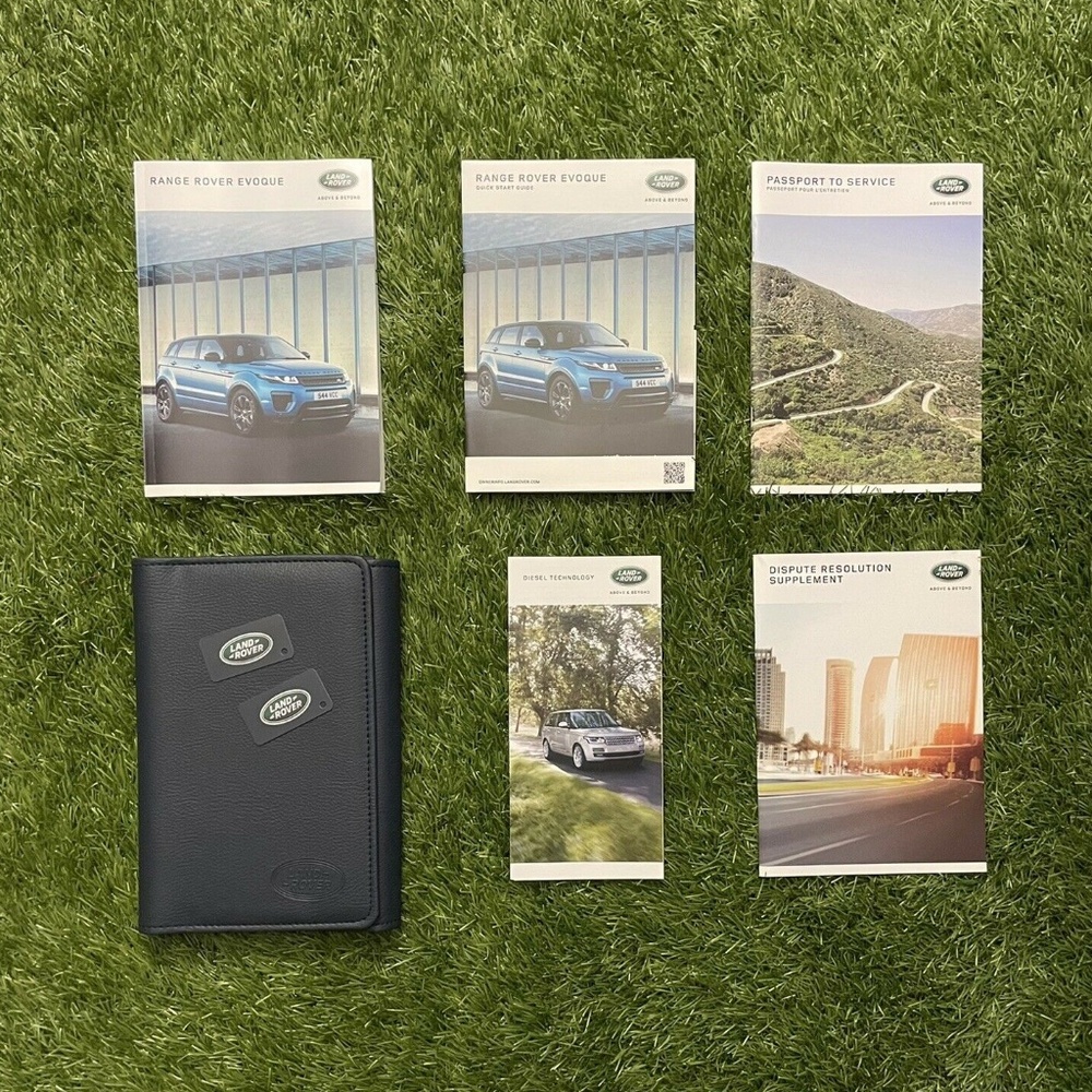 2018 Land Rover Range Rover Evoque Owners Manual